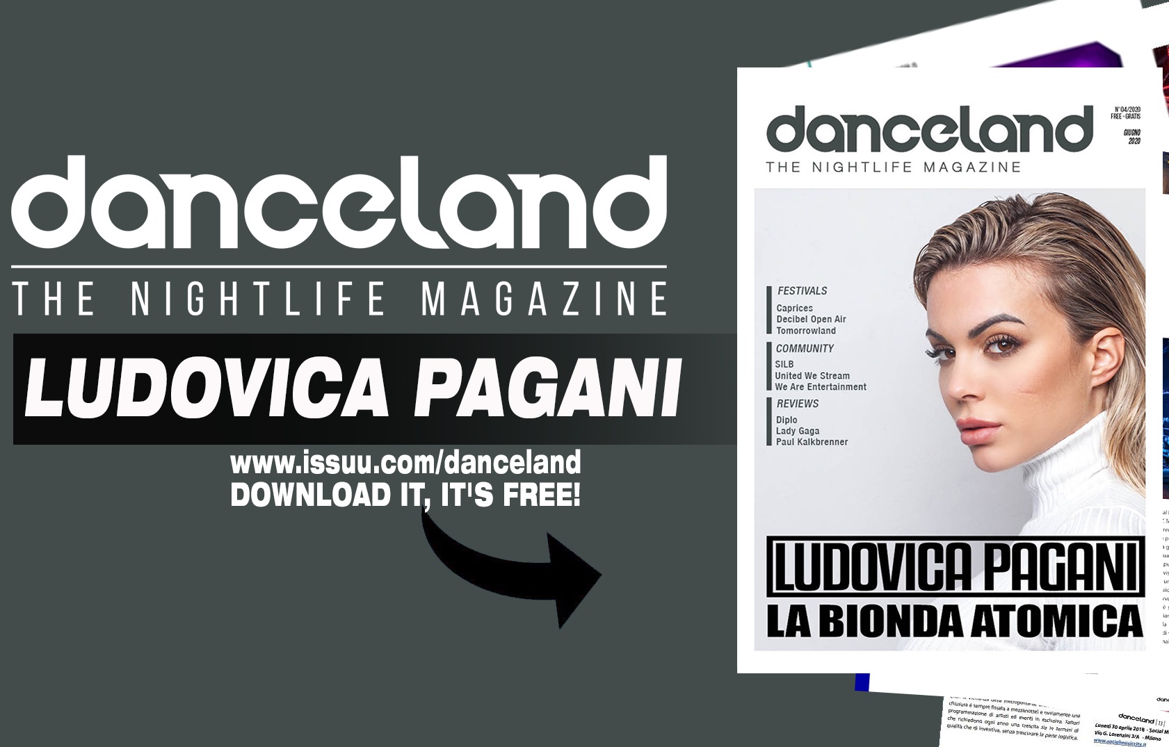 Ludovica Pagani la protagonista del nuovo numero di Danceland