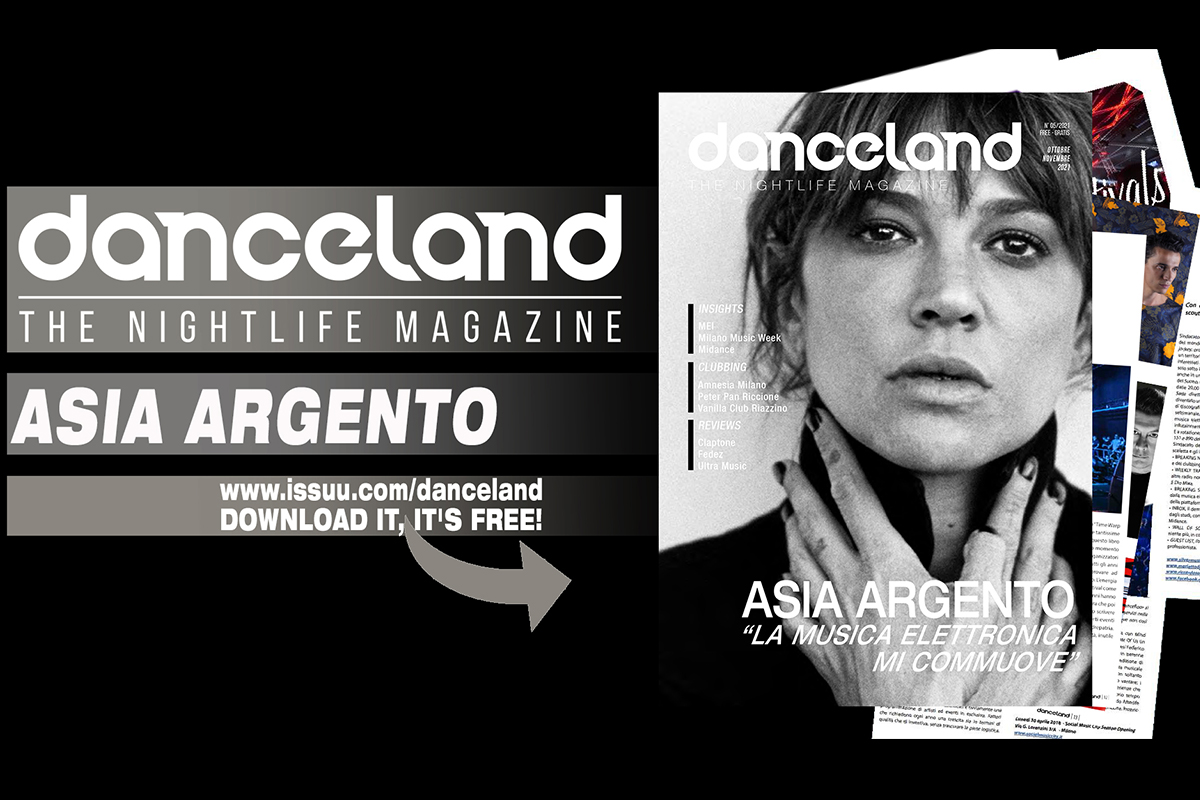 Asia Argento cover story del nuovo Danceland
