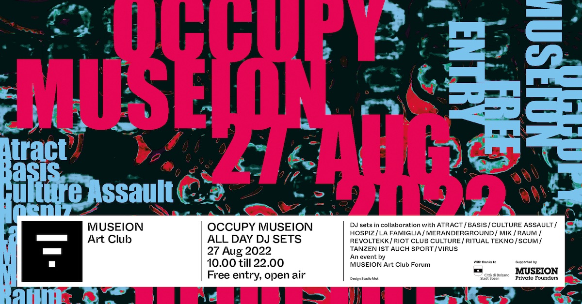 A Bolzano è tempo di OCCUPY MUSEUM