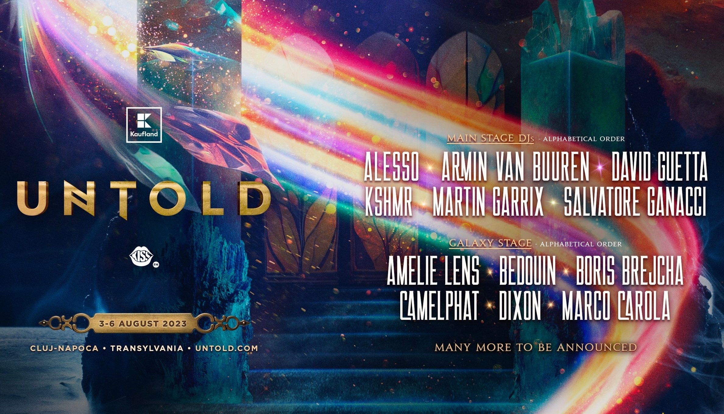 Il festival UNTOLD annuncia i super ospiti