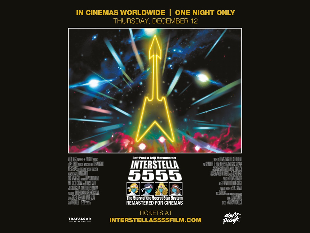I Daft Punk di nuovo sul grande schermo