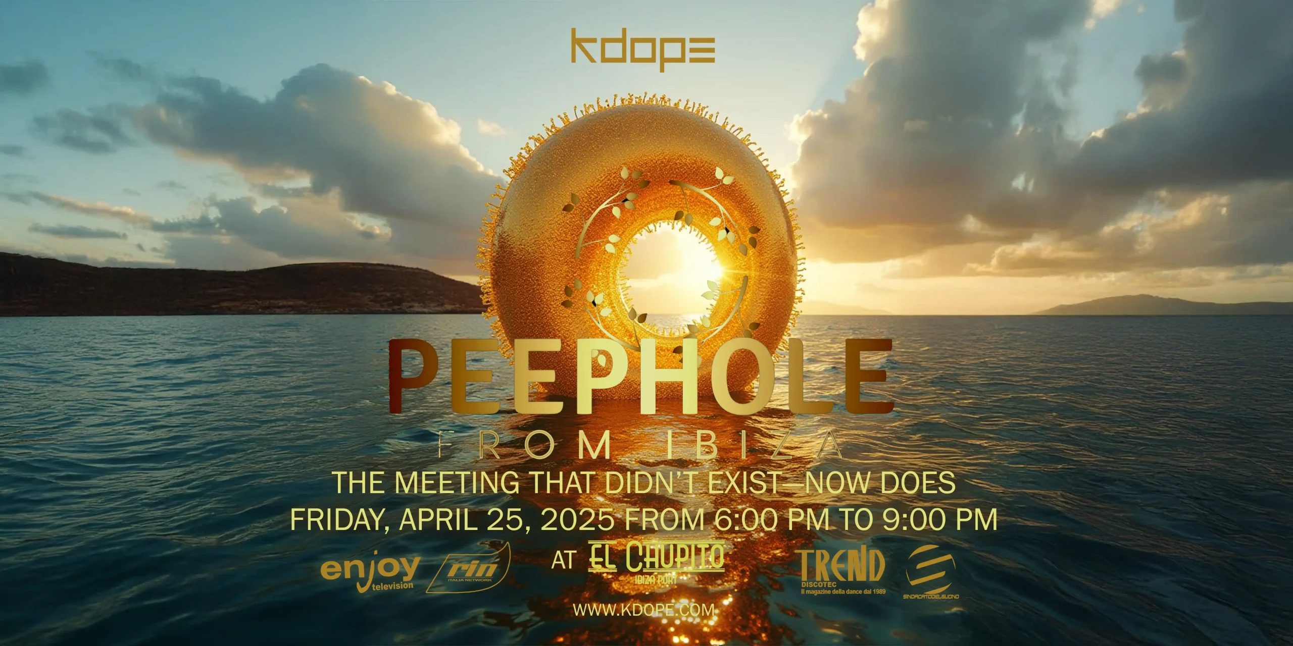 El Chupito di Ibiza Town con la festa Peephole From Ibiza