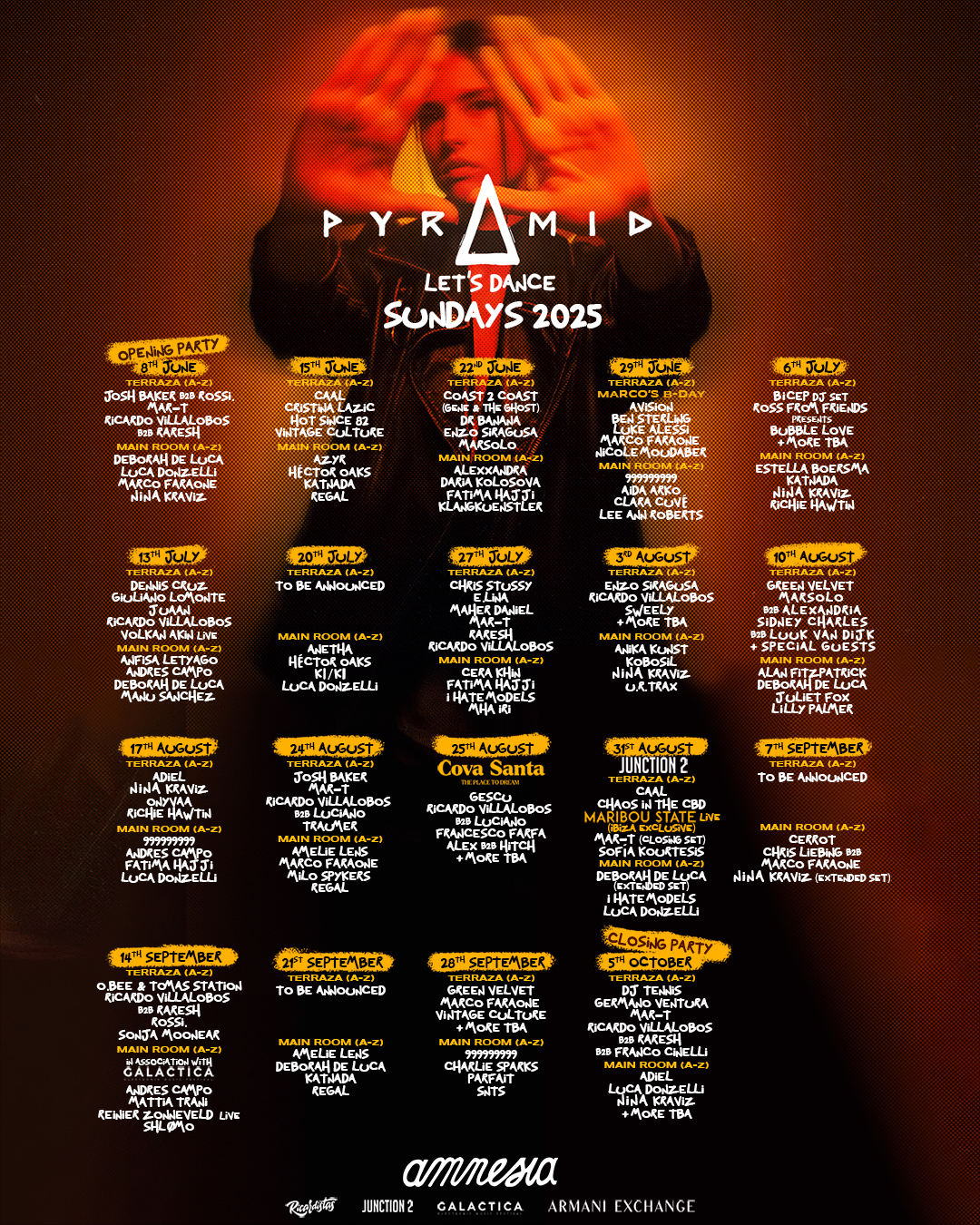 Pyramid Ibiza è la domenica perfetta