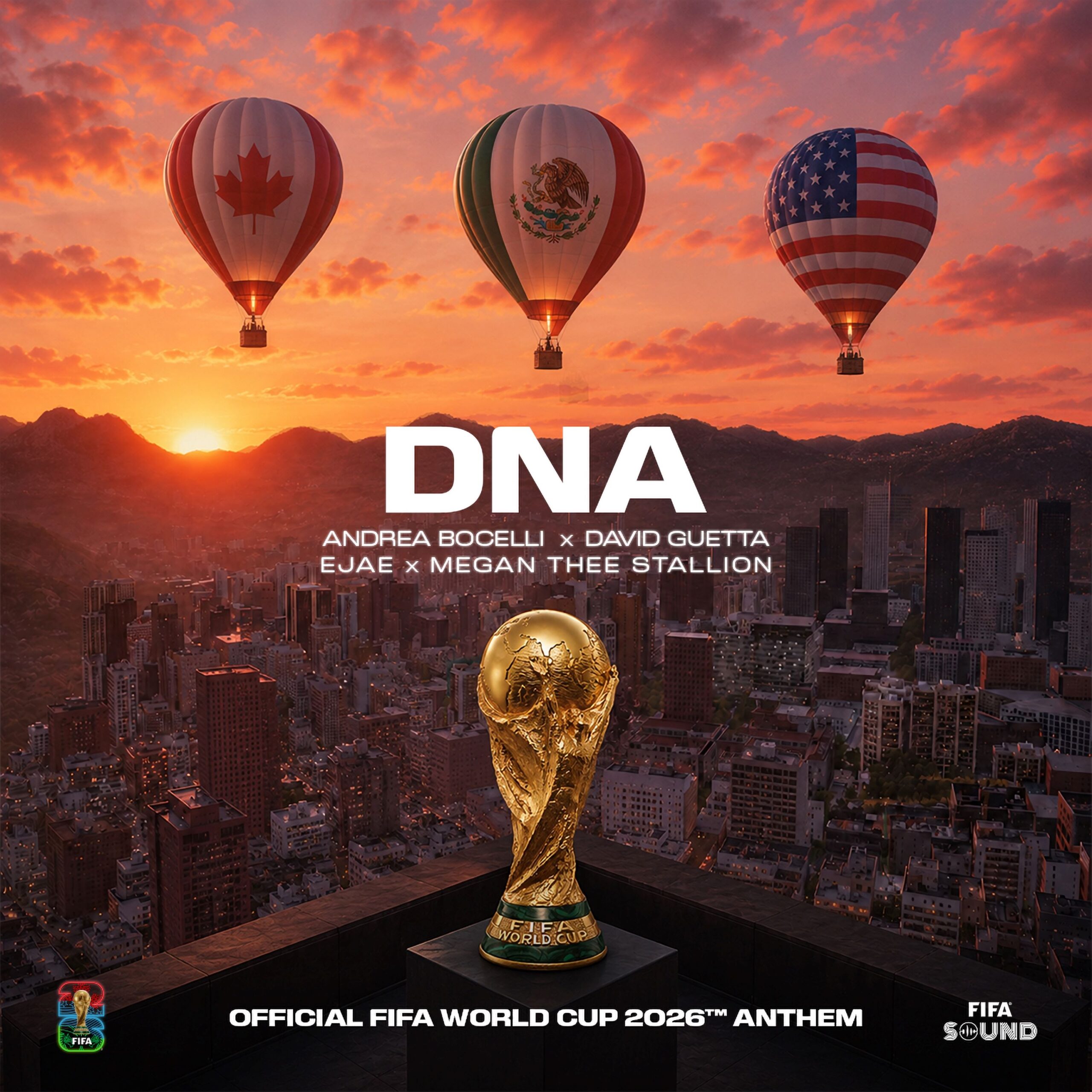 Andrea Bocelli canta per Guetta e la FIFA