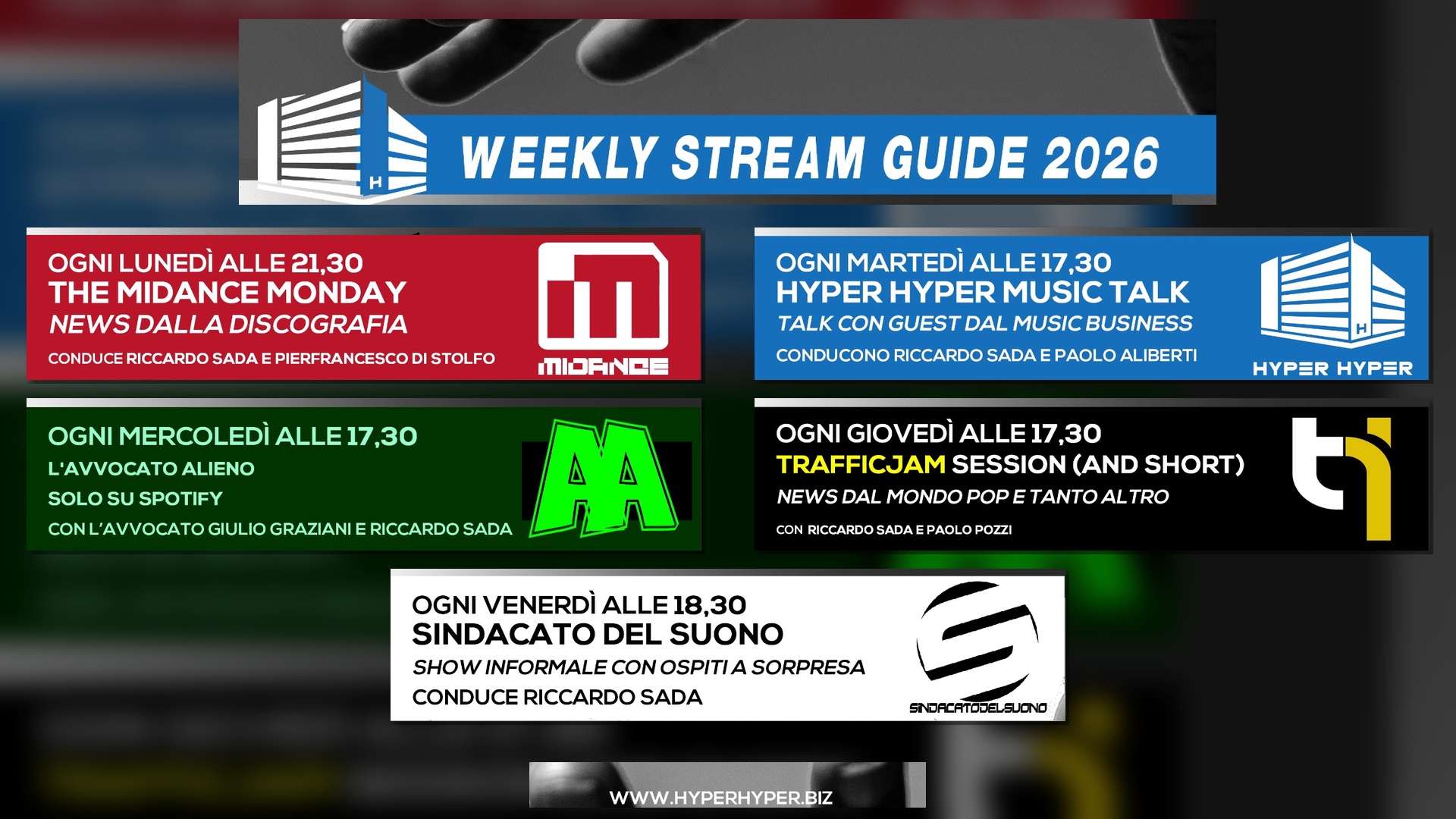 Cinque show, cinque brand con Hyper Hyper