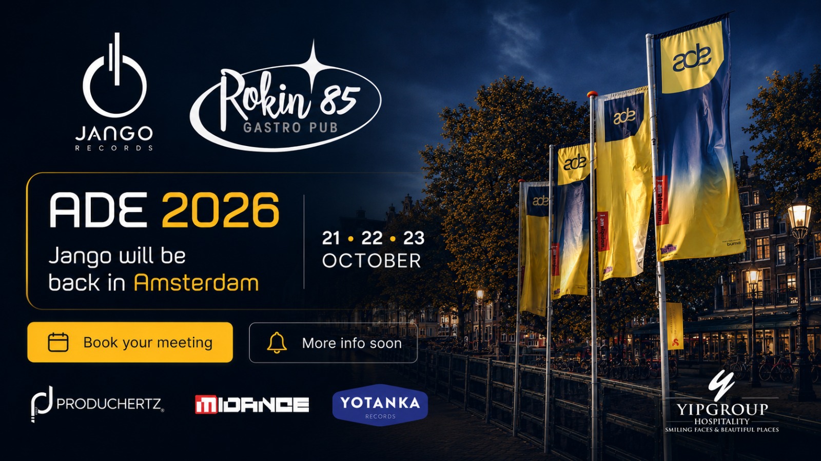 Ad Amsterdam, Jango Records all’ADE 2026